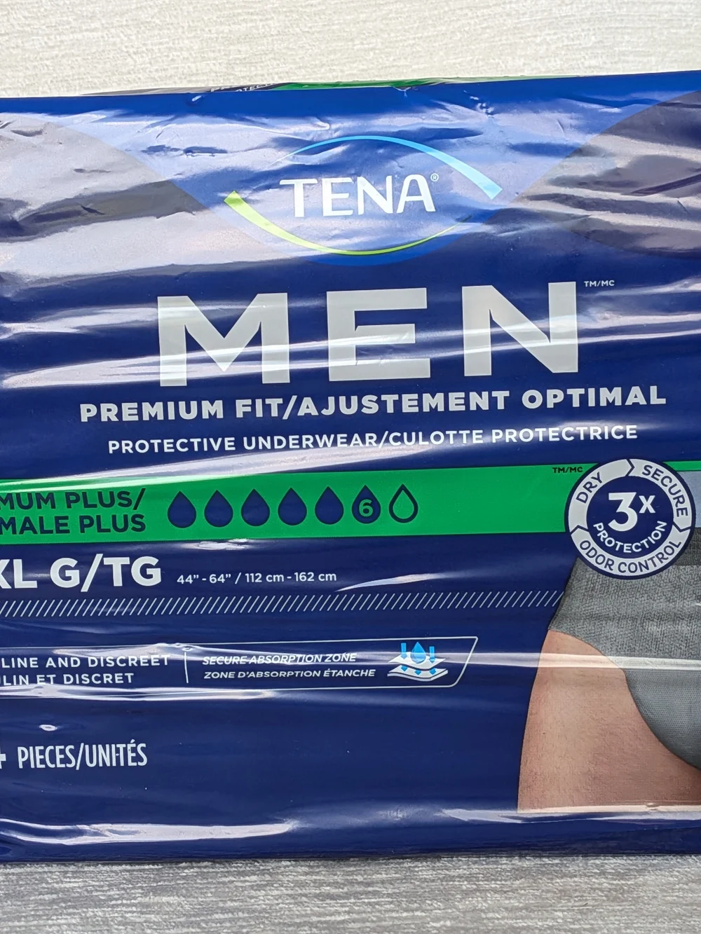 TENA Men Protective Underwear L/XL 44
